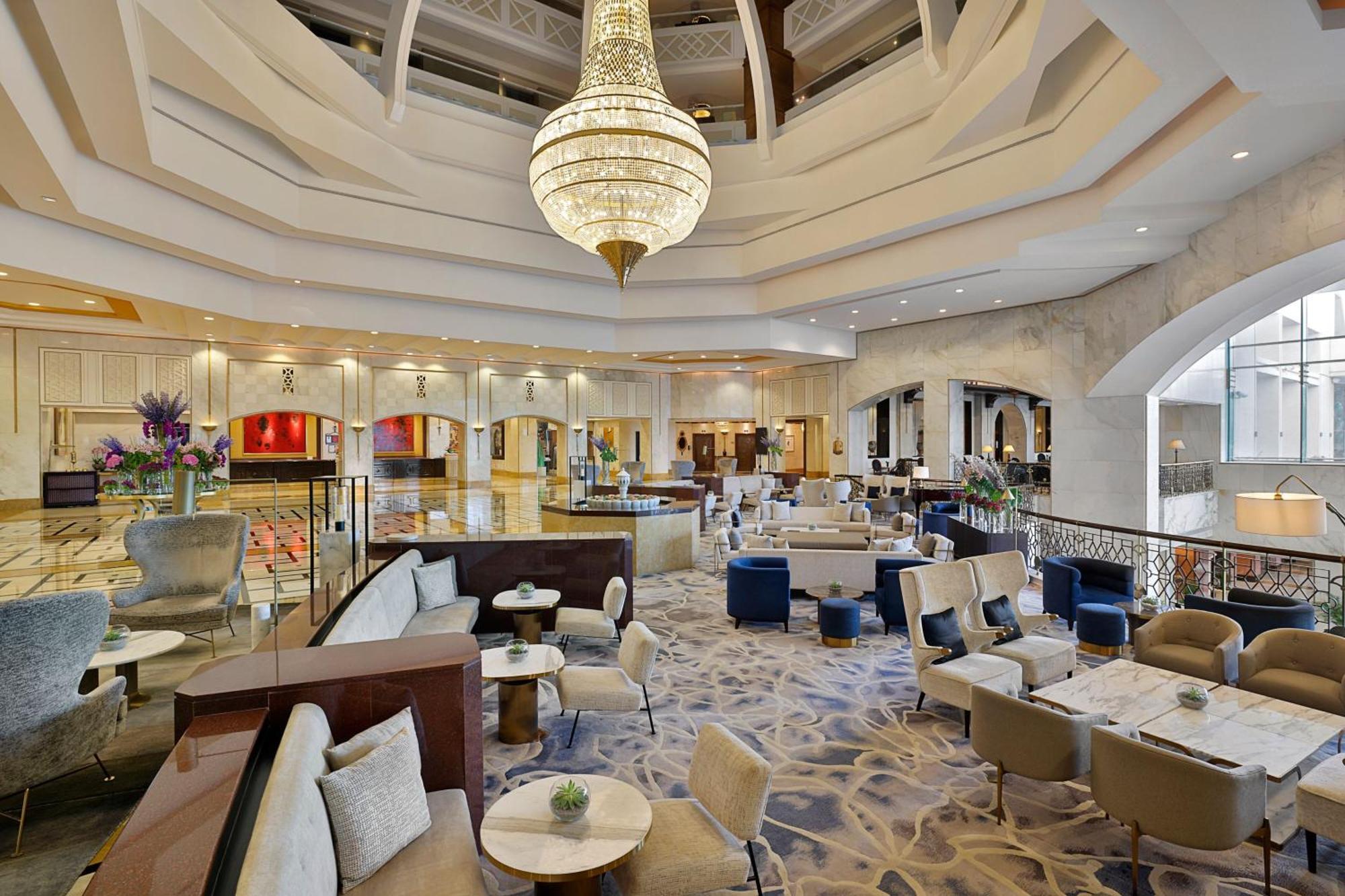 The Ritz-Carlton, Doha Hotel Kültér fotó The lobby